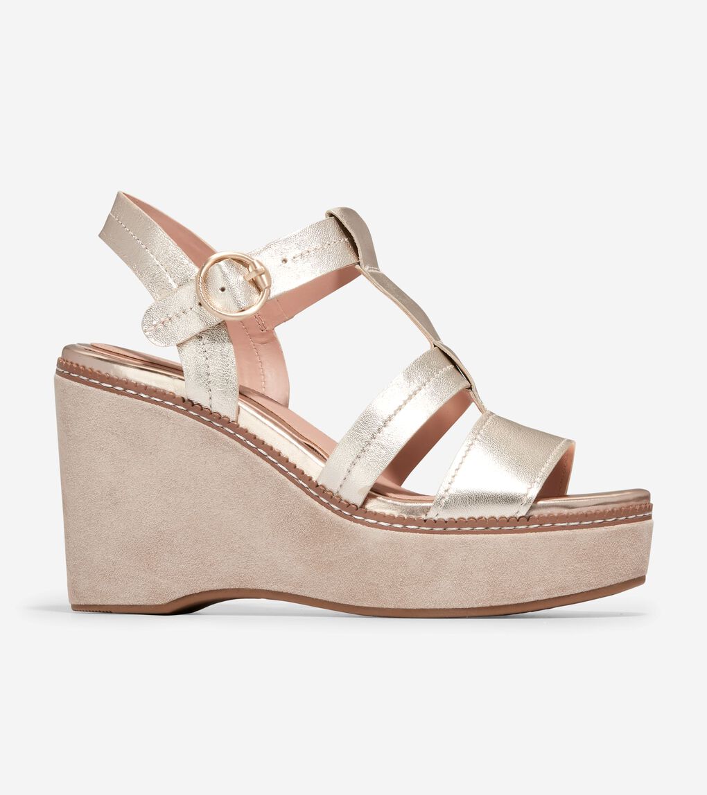 CLOUDFEEL ALL DAY WEDGE SANDAL 95MM